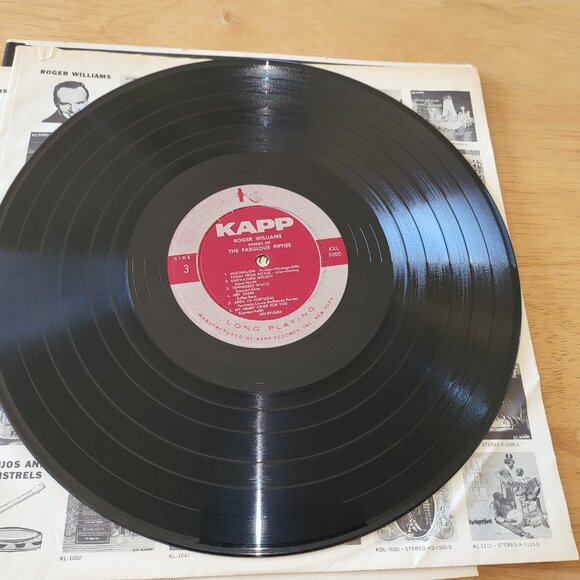 ROGER WILLIAMS Songs Of The Fabulous Fifties Double LP 1960 Kapp KXL 5000 LP4 - Picture 10 of 12